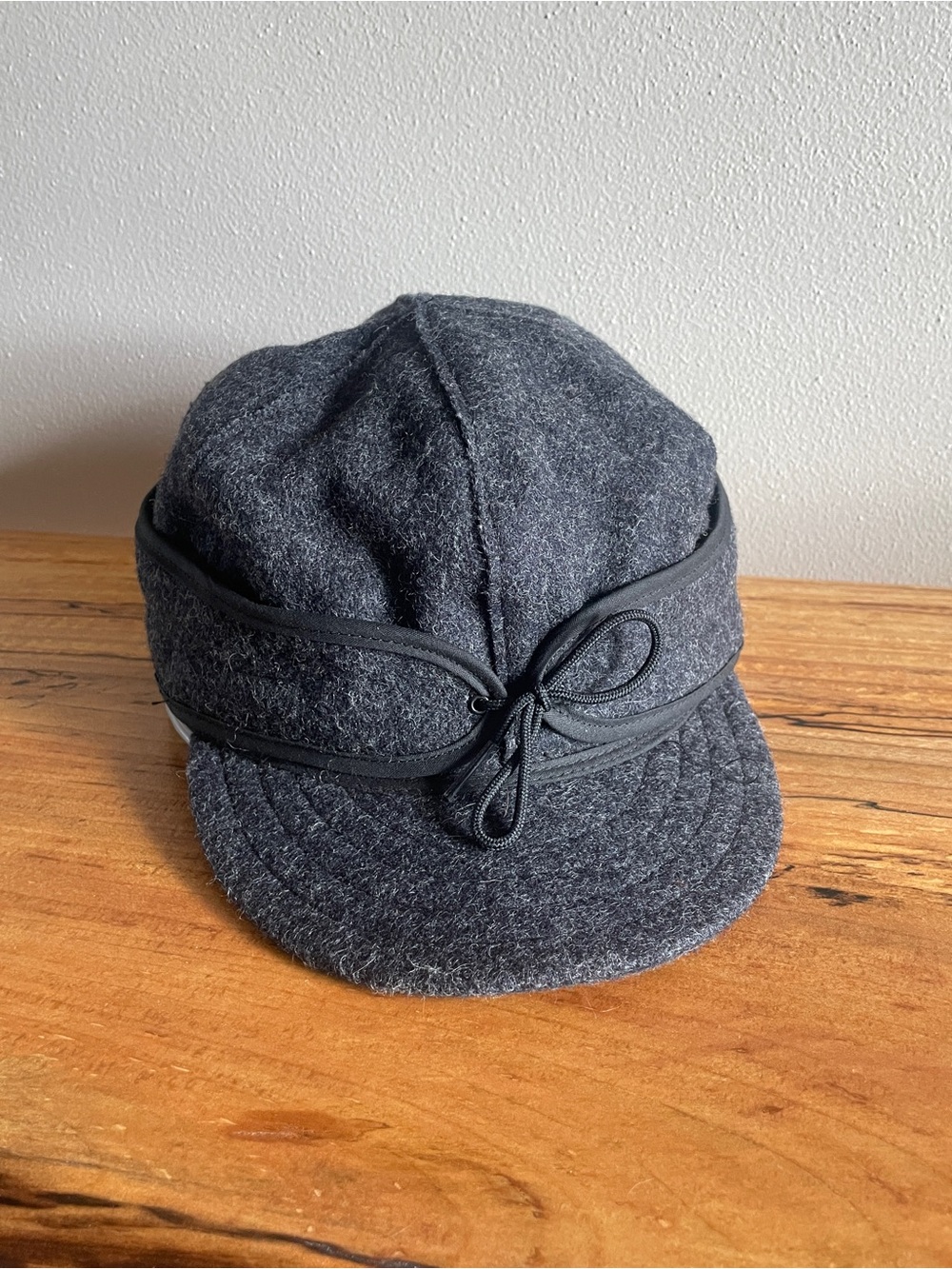 Stormy Kromer Charcoal Gray Wool-Blend Men's Cap